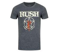 Rush Maglietta American Tour 1977 Grey XL