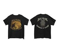 Rush - T-Shirt # L Unisex Black # Caress Of Steel