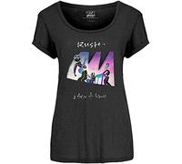 Abbigliamento Rush: Rock Off - Show Of Hands Scoop Neck (T-Shirt Donna Tg. S)