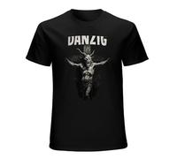 RUSHUI Danzig Skullman Ukraine Men's Short Sleeve T-Shirt Top Size 3XL