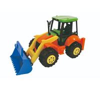 RUSPA PALA TRATTORE CON BENNA MEDIA ADRIATIC PLASTICA COLORATA MADE IN ITALY 3+
