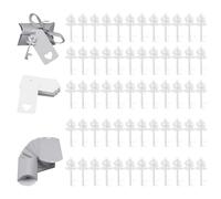 Ruspela Bomboniere Matrimonio, Apribottiglie a forma di chiave, 50 pezzi a forma di rosa, Chiave Apribottiglie Matrimonio, bomboniere, con scatola cuscino, nastro dorato