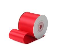 RUSPEPA Nastro Di Raso Double Face - 50mm X 9m, 252 Rosso