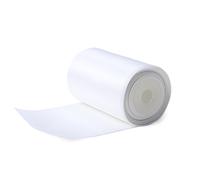 RUSPEPA Nastro Di Raso Double Face - 75mm X 4,5m, 029 Bianco