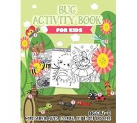Russ Focus Bug Activity Book for Kids Ages 4-8 (Tascabile)