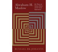 Russael Joannes Abraham H. Maslow (Tascabile)