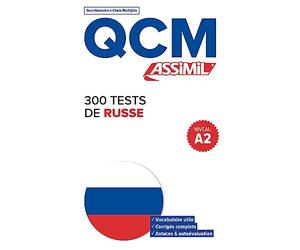 Russe | QCM Niveau A2 | 300 Tests de Russe | Assimil