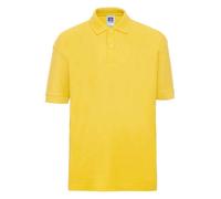 Russell 539B Schoolgear Bambini Unisex Policotone Maglia Polo a Manica Corta