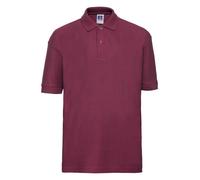 Russell 539B Schoolgear Bambini Unisex Policotone Maglia Polo a Manica Corta
