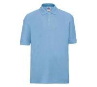 Russell 539B Schoolgear Bambini Unisex Policotone Maglia Polo a Manica Corta