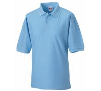 Russell 539M Polo Polycotton Cotone Lavoro Scuola Manica Corta
