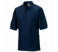 Russell 539M Polo Polycotton Cotone Lavoro Scuola Manica Corta
