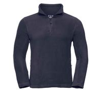 Russell 874M Maglione Fleece A Manica Lunga Con Collo A Mezzo Zip