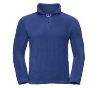 Russell 874M Maglione Fleece A Manica Lunga Con Collo A Mezzo Zip