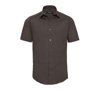 Russell 947M Camicia Fitted A Maniche Corte In Cotone Facile Da Curare