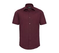 Russell 947M Camicia Fitted A Maniche Corte In Cotone Facile Da Curare