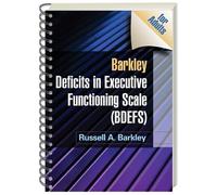 Russell A. Bark Barkley Deficits in Executive Functioning Scale (BDE (Tascabile)