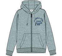 Russell Athletic A20172-CJ-090 Zip THR Hoody Uomo Maglia Lunga Collegiate Grey Marl Taglia XXL