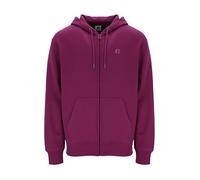 Russell Athletic A30052-MP1-673 Zip Through Hoody Uomo Felpa con Cappuccio Magenta Purple Taglia M