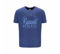 Russell Athletic A30211-CF-199 CRA-S/S Crewneck Tee Shirt Uomo T-Shirt Coastal Fjord Taglia S