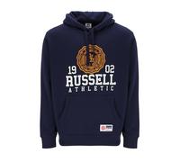 Russell Athletic A30392-NA-190 ATH 1902-PULL Over Hoody Uomo Felpa con Cappuccio Molten Lava Taglia XS