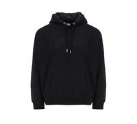 Russell Athletic A31302-IO-099 Jenna-Pull Over Hoody - Leopard Hood Lining Donna Maglia Lunga Black Taglia M