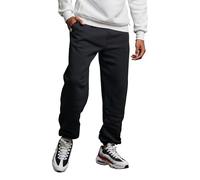 Russell Athletic Dri Power Fleece Elastic Bottom Sweatpants, Relaxed Fit, Moisture Wicking, with Or Without Pockets Pantaloni da Tuta, Nero con Tasche, 3XL Uomo