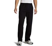Russell Athletic Dri-Power Open Bottom Sweatpants with Pockets Pantaloni da Tuta, Nero, 3XL Uomo