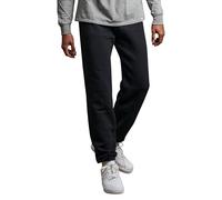 Russell Athletic Dri-Power Pantaloni Sportivi con Fondo Chiuso (Senza Tasche) Tuta, Nero, L Uomo