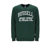 Russell Athletic E36022-DG1-225 Iconic-Crewneck Sweatshirt Uomo Maglia Lunga Dark Green Taglia M