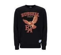 Russell Athletic E36372-IO-099 Clemens-Crewneck Sweatshirt Uomo Maglia Lunga Black Taglia XL