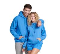 Russell Athletic, Felpa in Pile Dri-Power da Uomo, con Cappuccio, Traspirante, in Misto Cotone, vestibilità Comoda, Taglie S-4X, Large