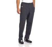 Russell Athletic Men's Dri-Power Open Bottom Sweatpants with Pockets, Black Heather, X-Large