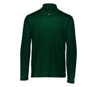 Russell Athletic Men's Lightweight Performance 1/4 Zip, Dark Green, XL