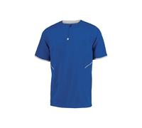 Russell Athletic Men's Short Sleeve Pullover Royal Blue/White 2XL