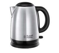 RUSSELL HOBBS Bollitore elettrico, Capacità 1,7 Lt, Verde, Acciaio inox spazzolato - 23912-70