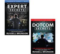 Russell Brunson 2 Books Collection Set (Expert Secrets, Dotcom Secrets)