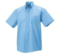 Russell - Camicia Manica Corta 100% Cotone Classica - Uomo (BC1037)