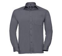 Russell - Camicia Manica Lunga in Popeline Classica - Uomo (BC1027) UTBC1027_69