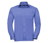Russell - Camicia Manica Lunga in Popeline Classica - Uomo
