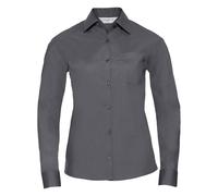 Russell - Camicia Maniche Lunghe Casual Taglie Forti - Donna (BC1026)