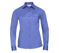 Russell - Camicia Maniche Lunghe Casual Taglie Forti - Donna (BC1026)