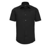 RUSSELL Camicia MEN'S SHORT SLEEVE FITTED SHIRT da Uomo a Mezza Manica Elegante