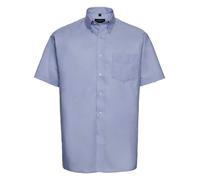 RUSSELL Camicia MEN'S SHORT SLEEVE OXFORD SHIRT Manica Corta Taschino Uomo