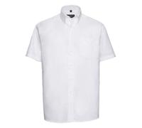 RUSSELL Camicia MEN'S SHORT SLEEVE OXFORD SHIRT Manica Corta Taschino Uomo