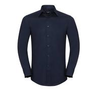 Russell Camicia Oxford A Maniche Lunghe Facile Da Curare In Cotone Mistoe