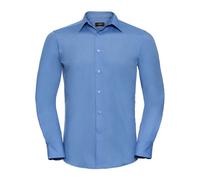 Russell Collection Camicia Conforme alla Taglia Manica Lunga Uomo (PC5725)