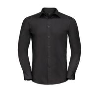 Russell Collection Camicia Conforme alla Taglia Manica Lunga Uomo (PC5725)
