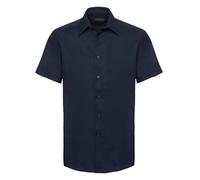 Russell Collection Camicia Conforme alla Taglia Maniche Corte Uomo (PC5756)