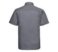 Russell Collection Camicia da uomo a maniche corte Poplin R-935M-0 - Camicia da